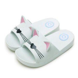 Kids Cute Cat Shape Non-Slip Slippers